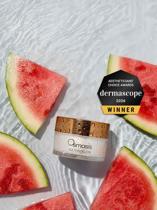 watermelon mask slider with award stamp
