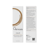 Osmosis Calm Gentle Retinal Serum packaging with branding and product details on a white background
