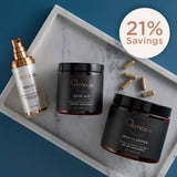 Osmosis Clarity Cleanse bundle on a marble tray with a 21% savings label.