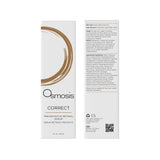 Osmosis Correct preventative retinal serum packaging on a white background