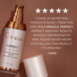Correct testimonial 