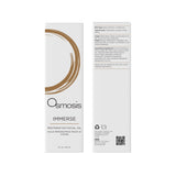 Osmosis Immerse restorative facial gel packaging on a white background